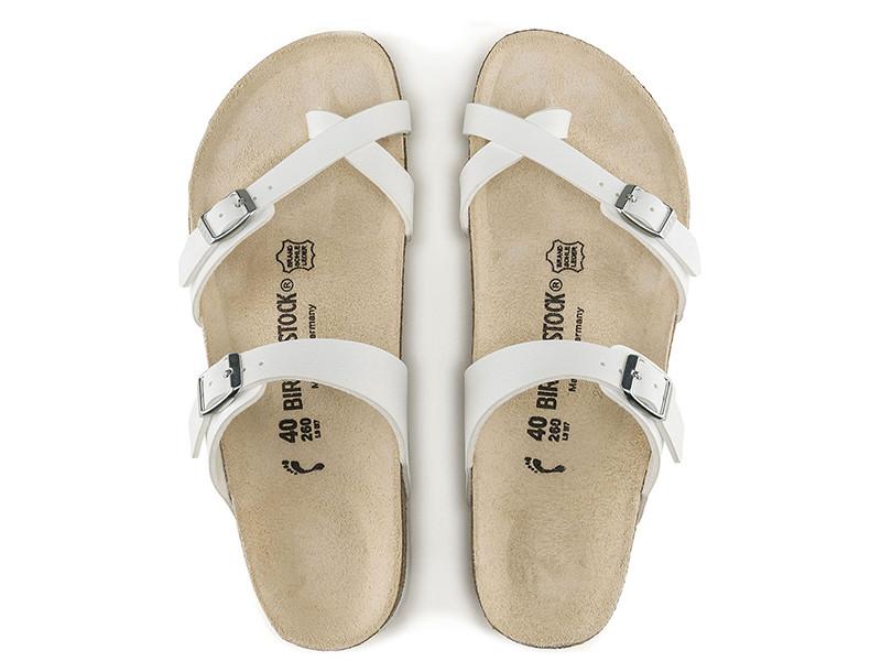 BIRKENSTOCK Mayari Birko-Flor White - Regular Fit - Gypsett