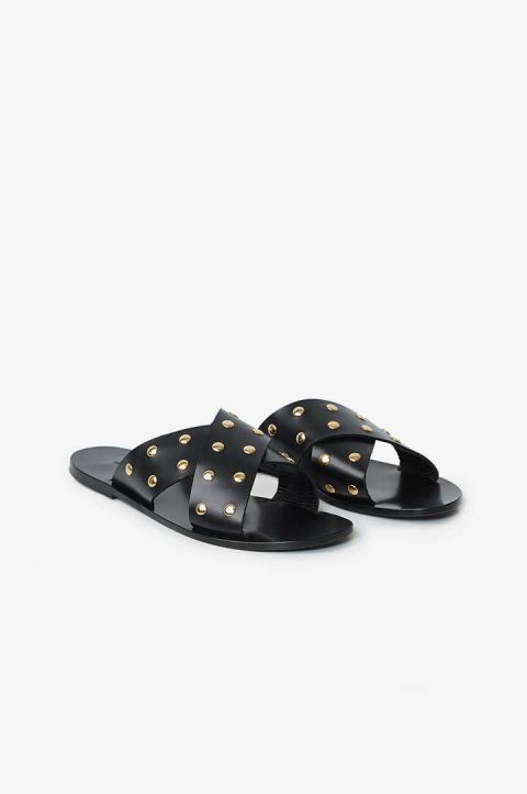 ANINE BING IRA SANDALS â BLACK | Gypsett