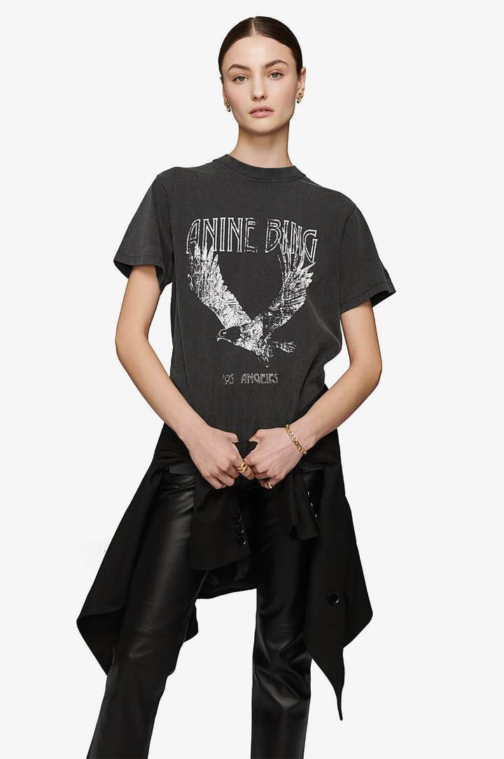 Anine Bing Permanent Vintage Bing Tee 
