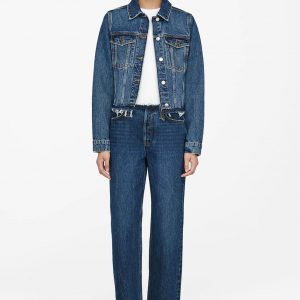 ANINE BING JACKIE 1999 JACKET - MID INDIGO