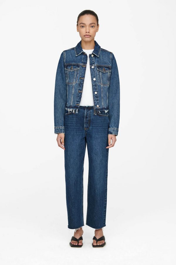 ANINE BING JACKIE 1999 JACKET - MID INDIGO