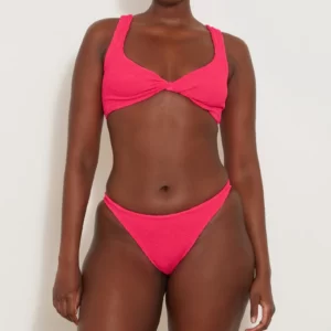 HUNZA G Juno Bikini Hot Pink