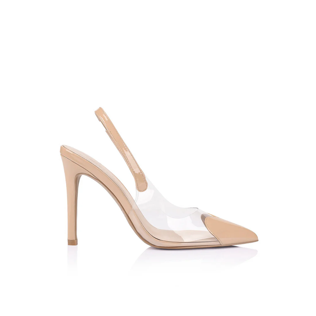 LANA WILKINSON Rhiannon Pump Vinylite & Beige Patent - Image 3