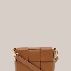 VESTIRSI Margot Mini  Leather Woven Bag