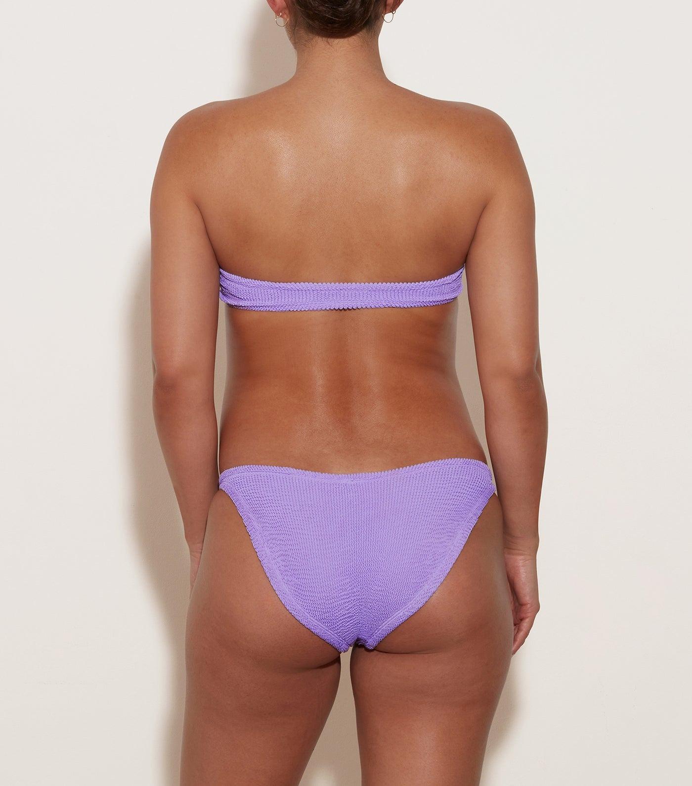 HUNZA G Jean Bikini Lilac - Image 2