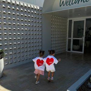 SSAINT Kids Red Heart Tee