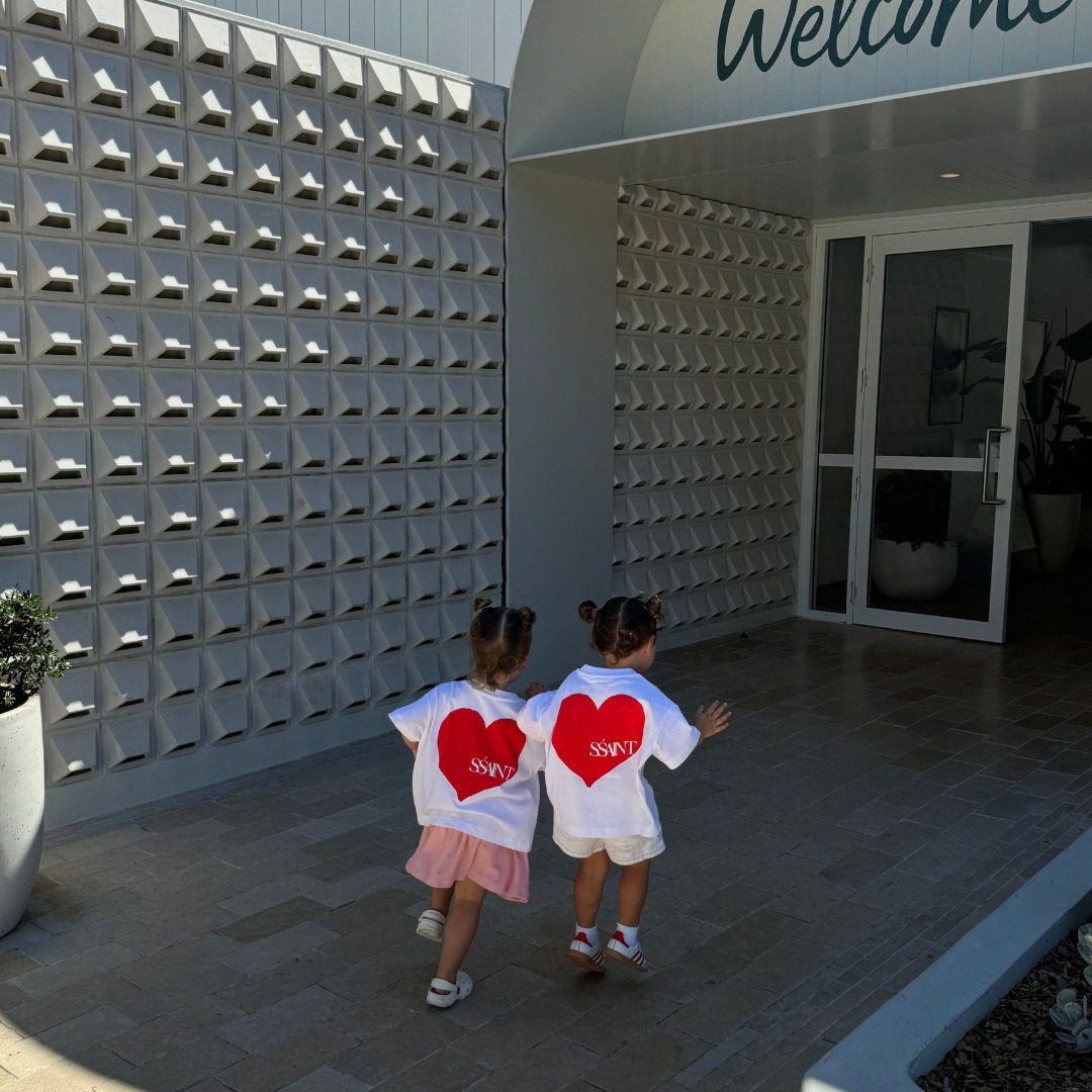 SSAINT Kids Red Heart Tee