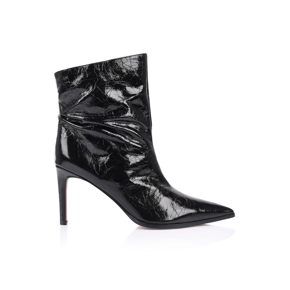 LANA WILKINSON Matthew Boot Black Patent Leather