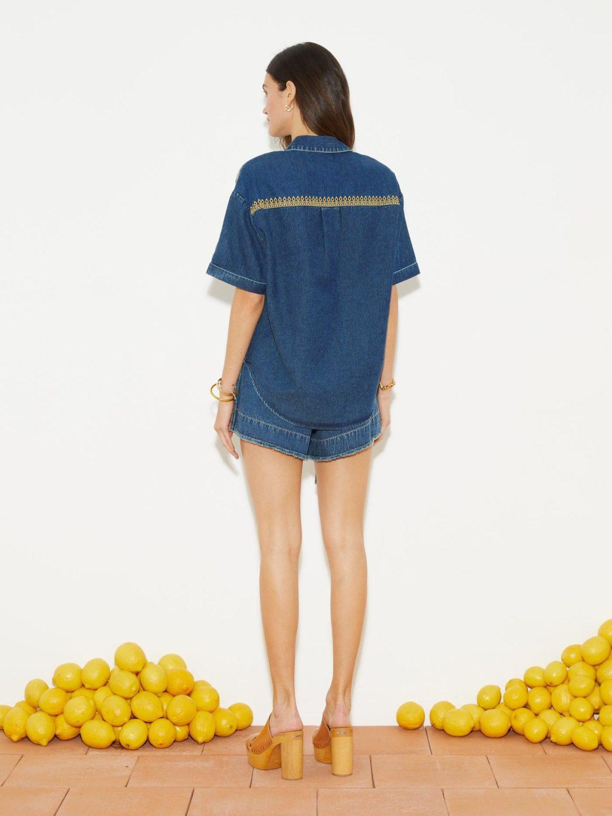 BOTEH septime boy shirt Vintage deep blue - Image 4