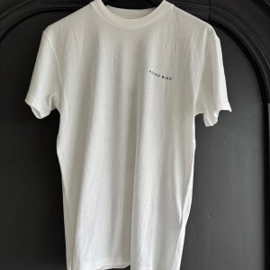 ANINE BING WALKER TEE SPRAY PAINT - Ivory