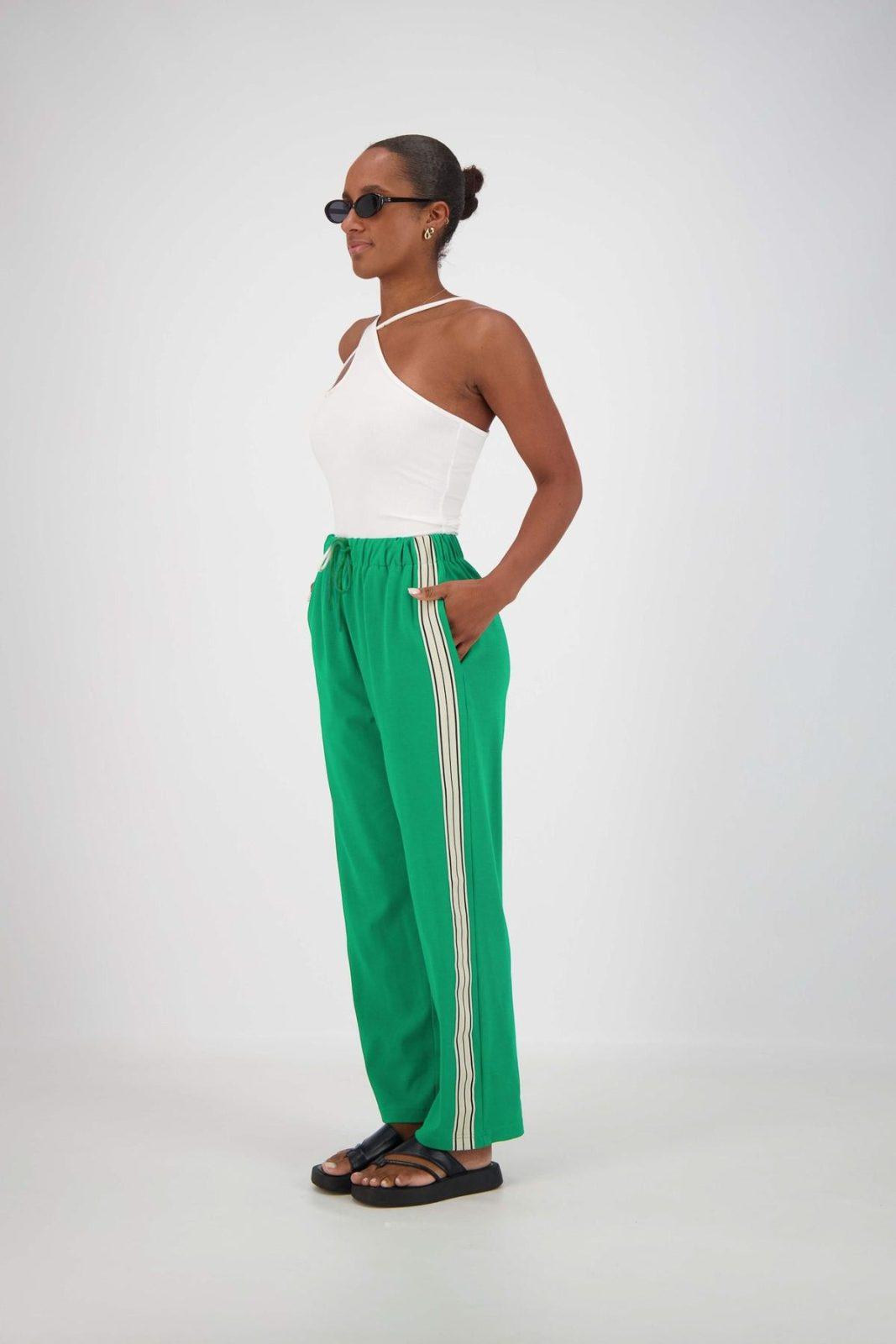 JASMINE ALEXA Panarea Trackpant Green - Image 2