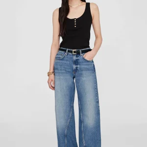 ANINE BING Alessia Tank - Black