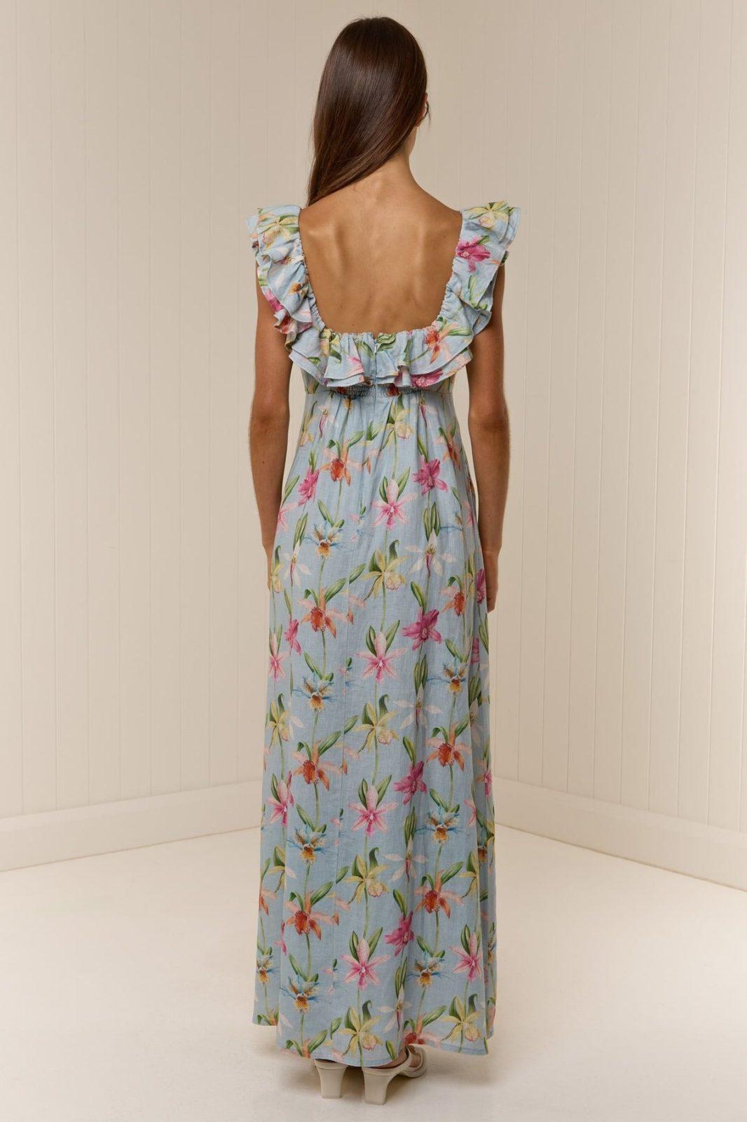 PALM NOOSA Gia Dress Colourful Orchid - Image 2