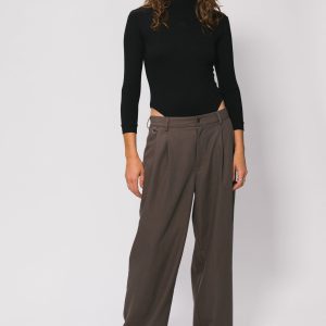 SOMETHING VERY SPECIAL Black LS Body Suit