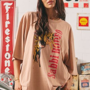 SABBI THE RODEO TEE- Blush