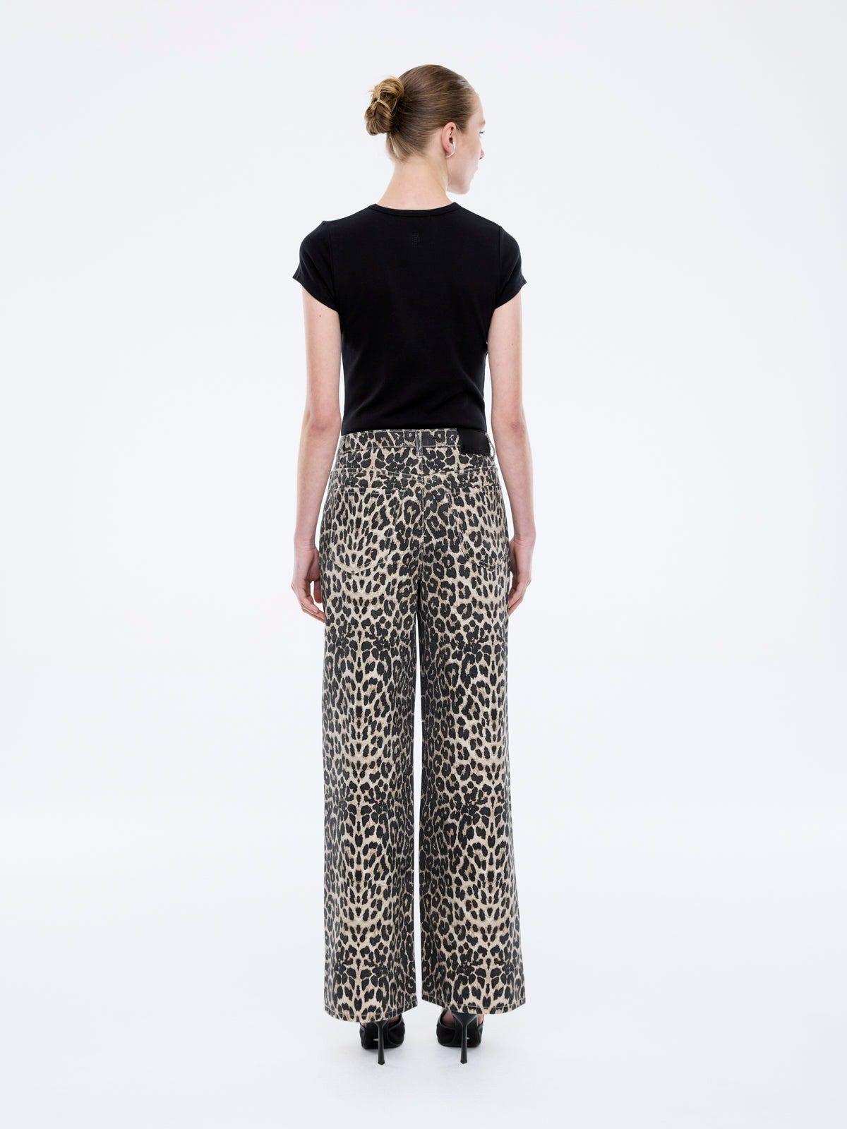 ENA PELLY SURI Jean LEOPARD PRINT - Image 2