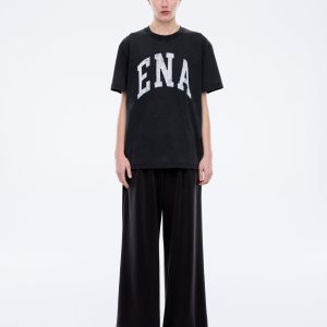 ENA PELLY JESSIE OVERSIZED TEE COLLEGIATE 2.0 Vintage Black