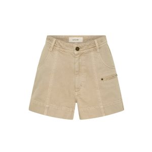 KIVARI Evie Denim Short SAND