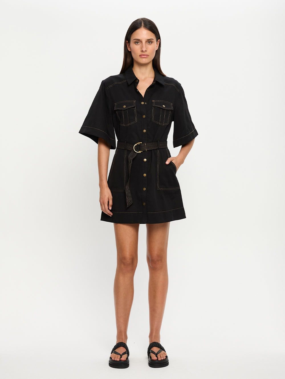 KIVARI Gianna Dress BLACK - Image 2