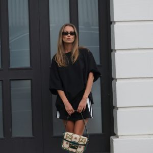 LUNA LANE The Mason Tee / Black