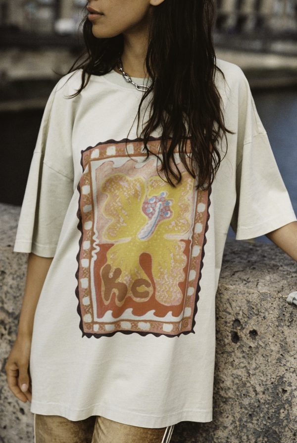 KINGA CSILLA HIBISCUS TEE