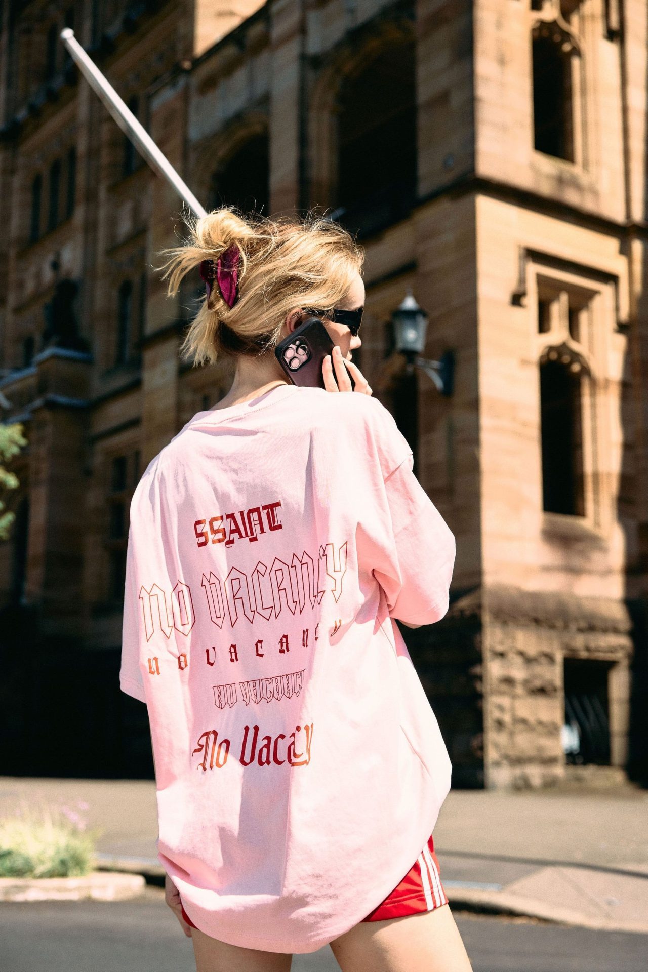 SSAINT No Vacancy Tee Pink - Image 2