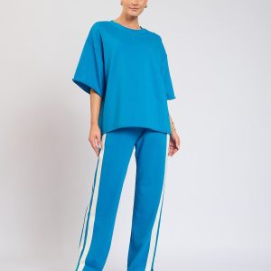 LUNA LANE The Mason Tee / Azure Blue