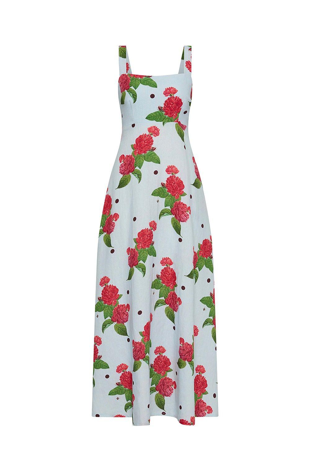 PALM NOOSA Belle Dress Sky Garden