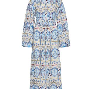 PALM NOOSA Noddy Dress Lagoona Tile