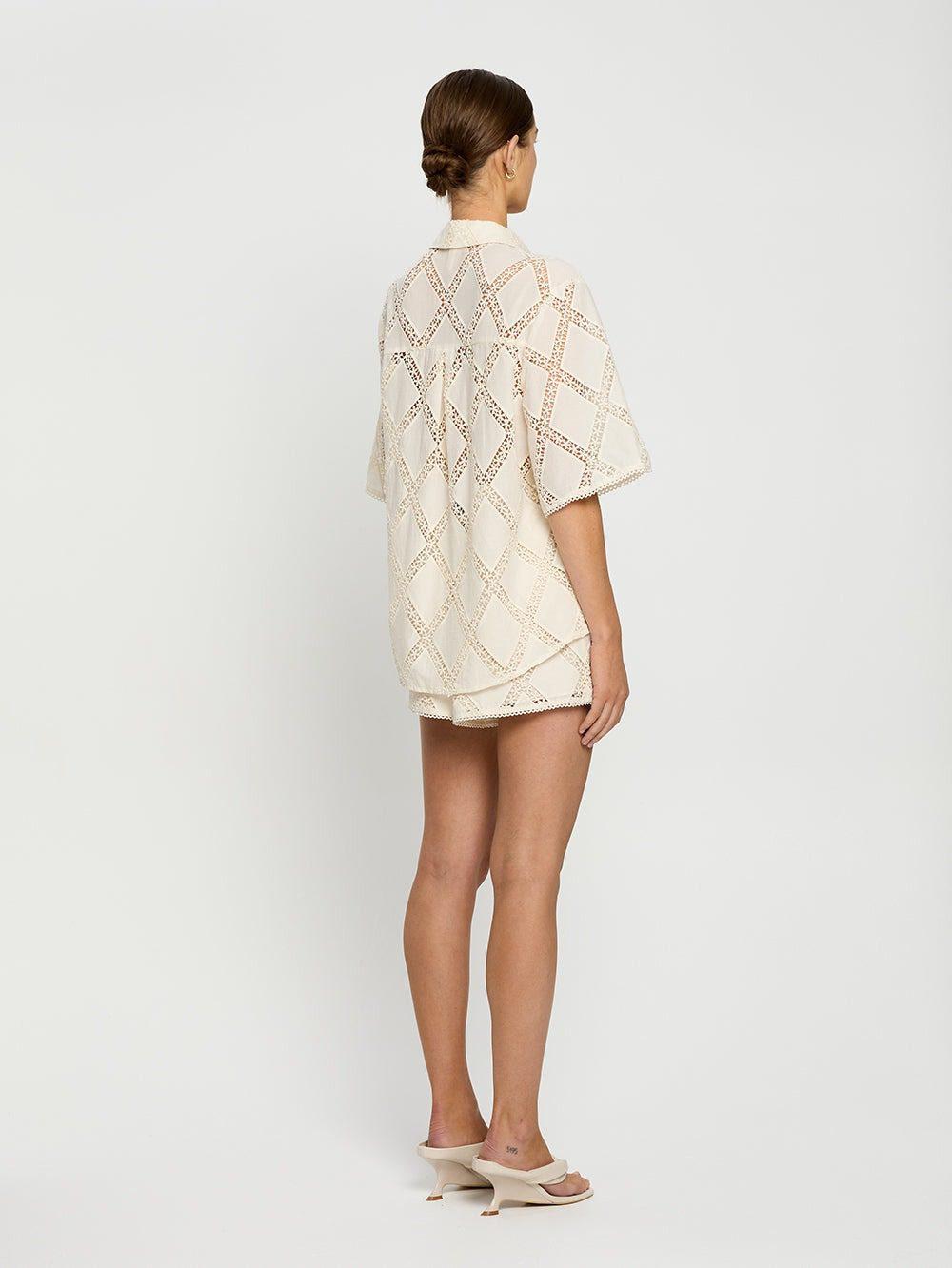 KIVARI Izzy Shirt cream - Image 4