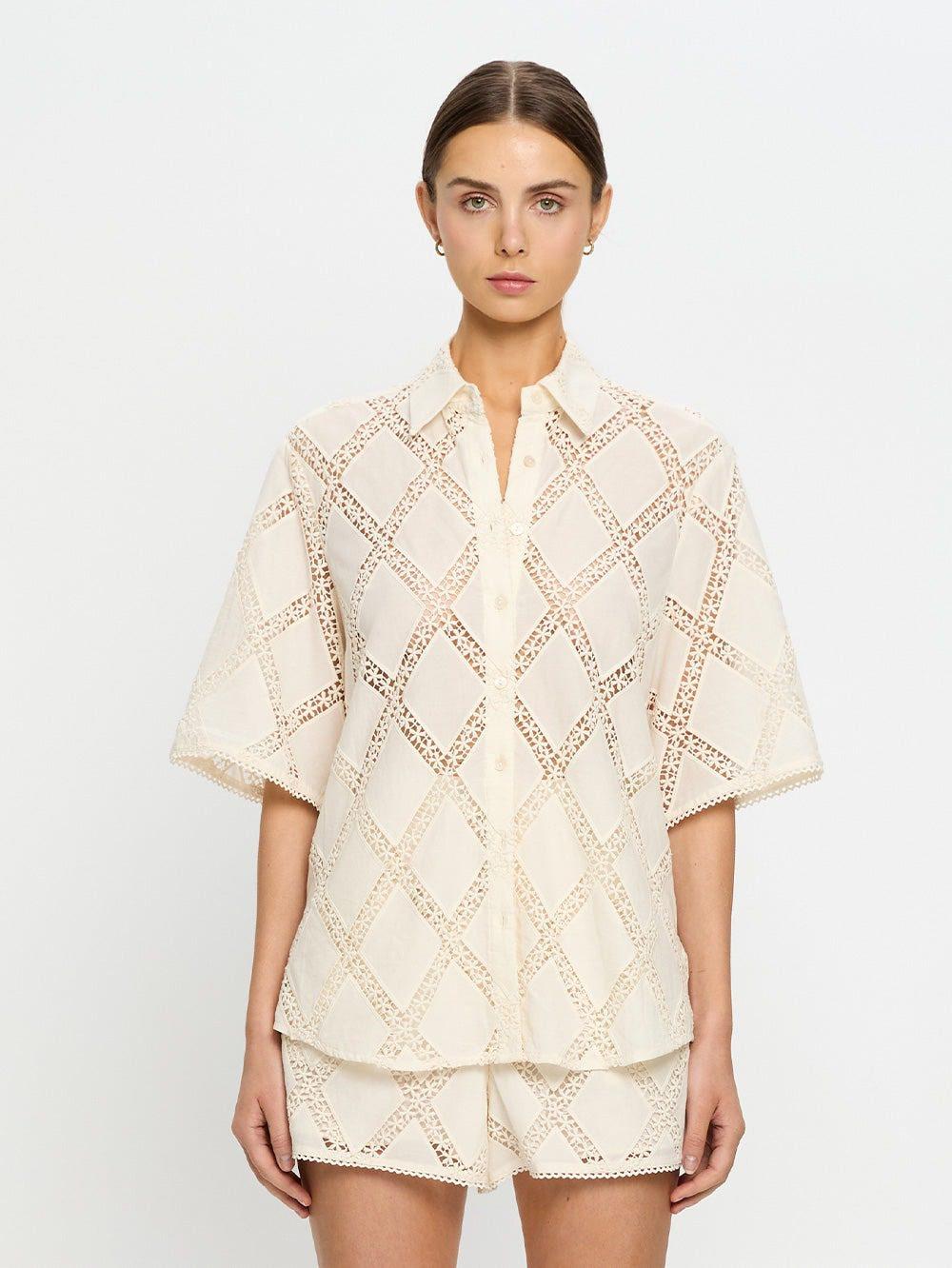 KIVARI Izzy Shirt cream - Image 2