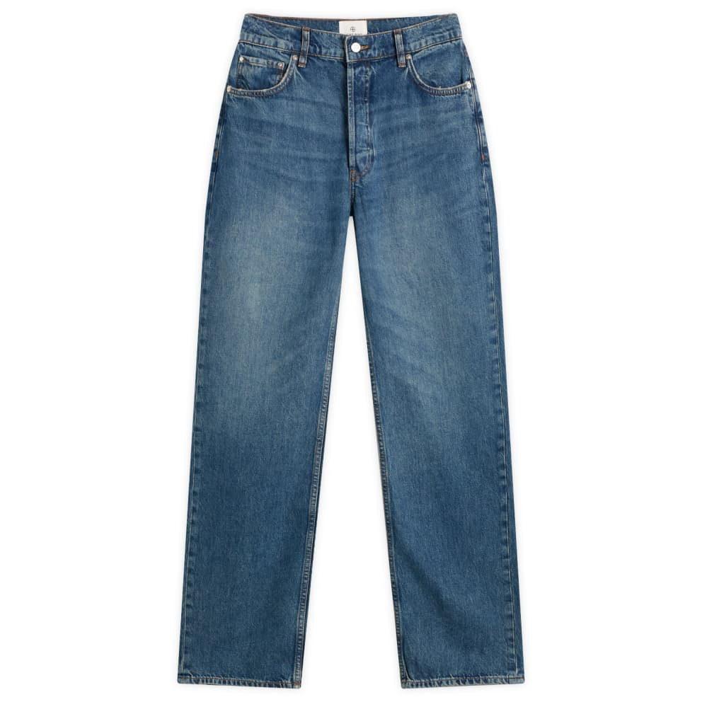 ANINE BING Anine Bing Gavin Long Jeans Blue