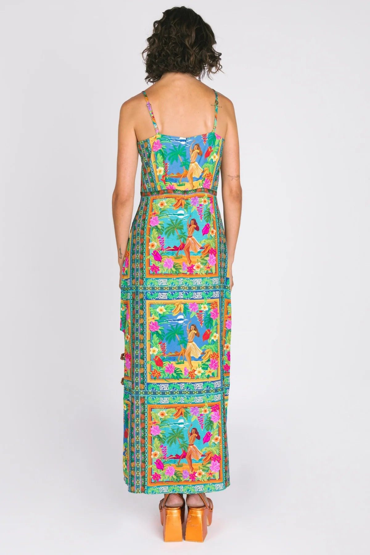 NINE LIVES BAZAAR ALOHA MAXI DRESS - TIKI - Image 2