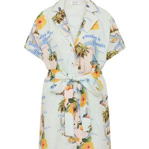 PALM NOOSA Rey Dress Palm Paradise