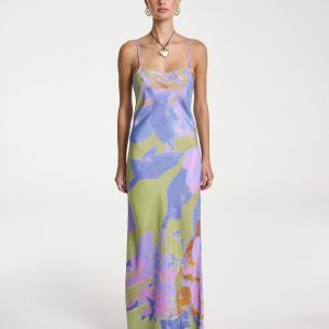 SUMMI SUMMI LUNA MAXI DRESS - BANANAS