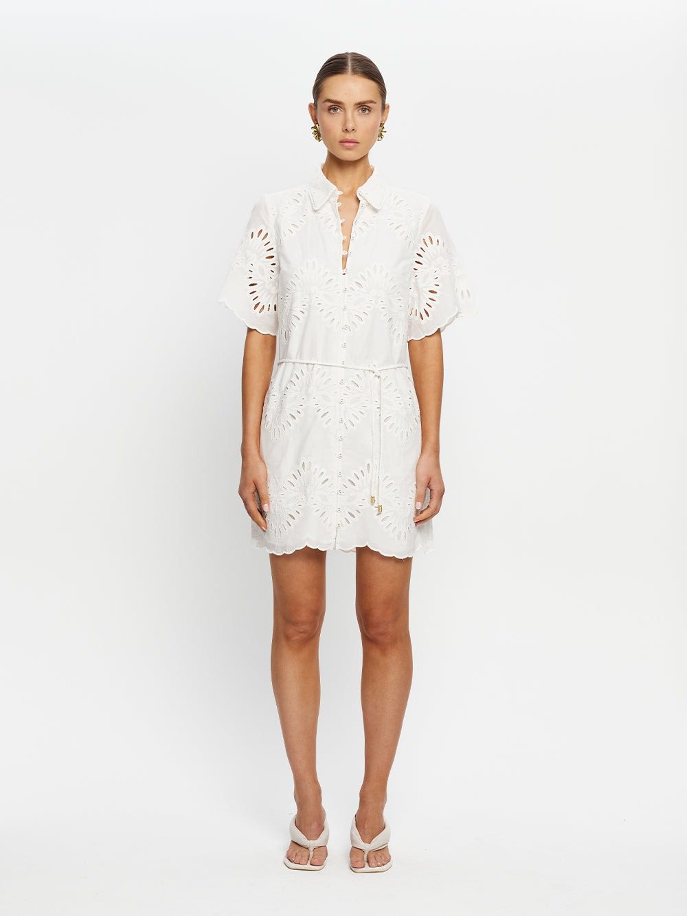KIVARI Danielle Mini Shirt Dress - Image 3
