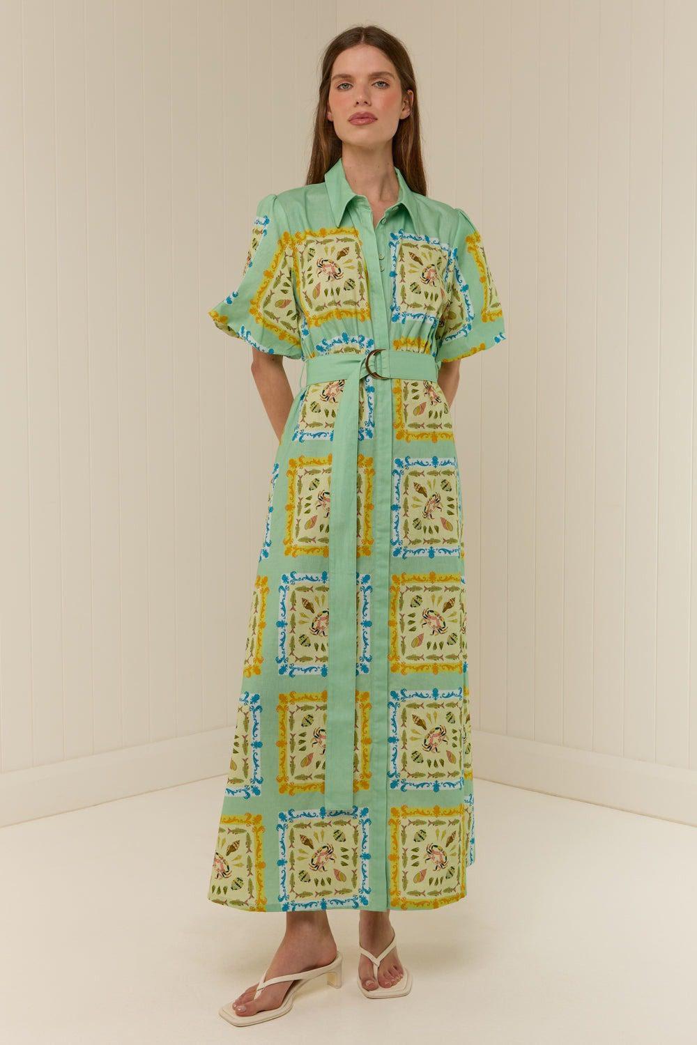 PALM NOOSA Paddi Dress Saya Shells - Image 2