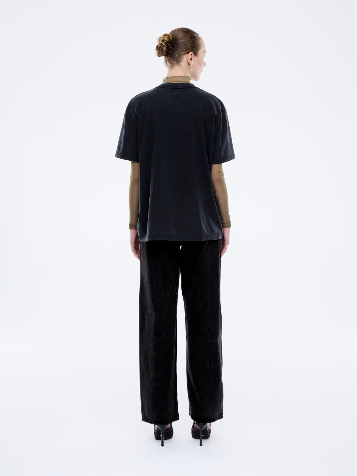 ENA PELLY Jessie Oversized Tee Tigers Eye VINTAGE BLACK - Image 2