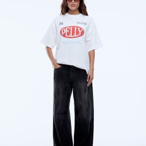 ENA PELLY PELLY SPORT TEE VINTAGE WHITE
