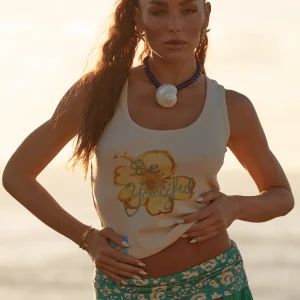 SABBI THE BE-YOUTIFUL TANK - CREAM