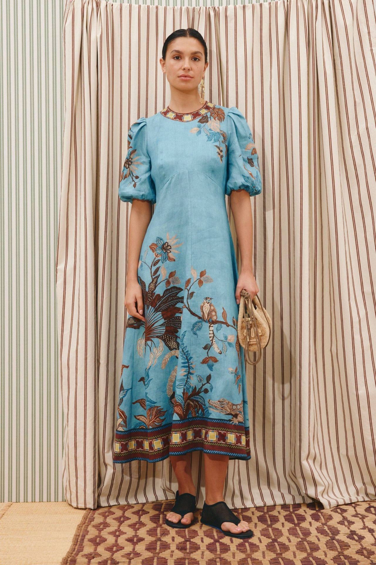 ALEMAIS georgie midi dres - Image 4