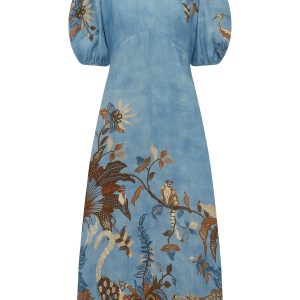 ALEMAIS georgie midi dres