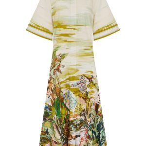 ALEMAIS jungle boogie shirtdress