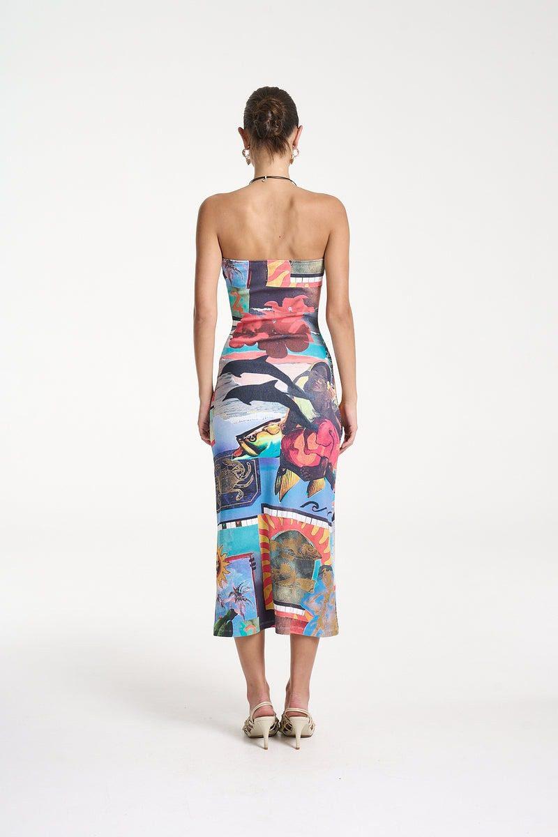 SUMMI SUMMI STRAPLESS MIDI - LOCO - Image 3