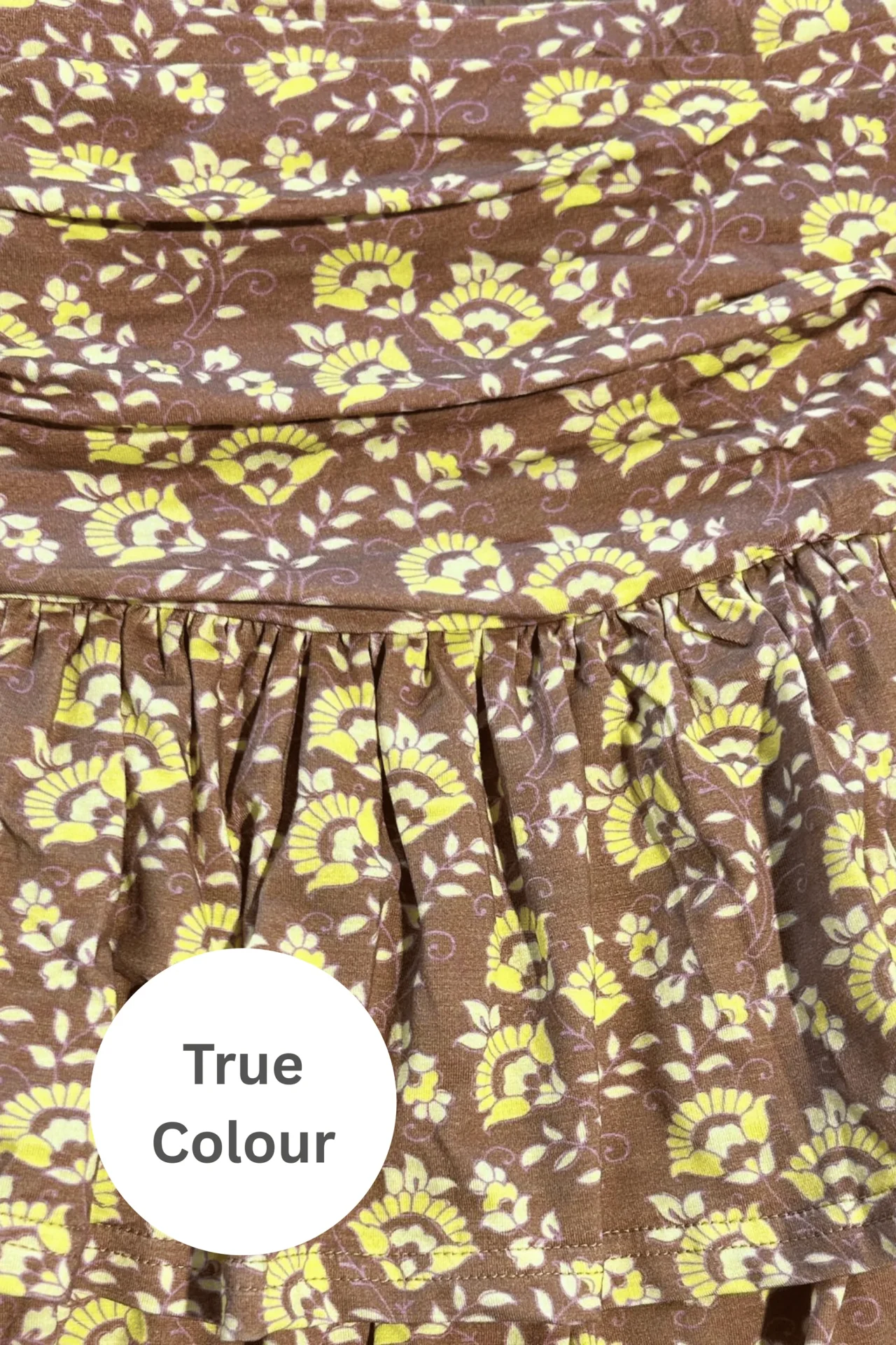 SABBI THE SEAS THE DAY RA-RA SKIRT - MOCHA - Image 2