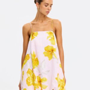 KIVARI Francine Bubble Mini Dress