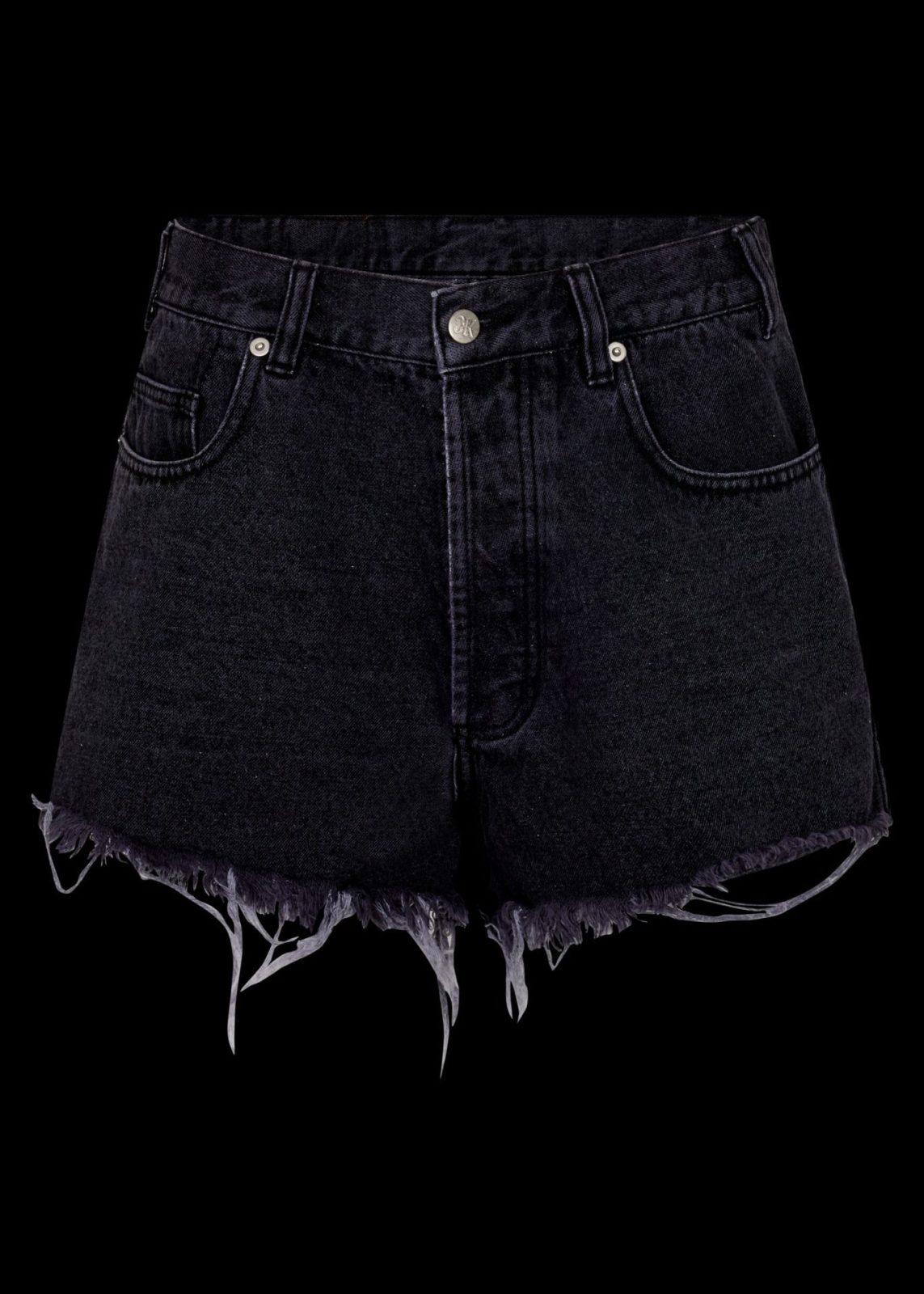 KINGA CSILLA CHARCOAL KC ESSENTIAL DENIM SHORT