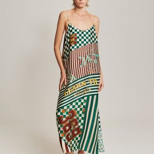 Me369 Olivia Sporty Jade Camisole Dress