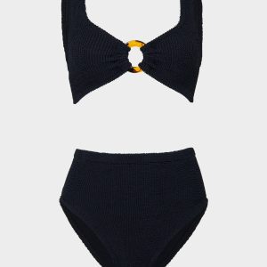 HUNZA G Nadine Bikini Black