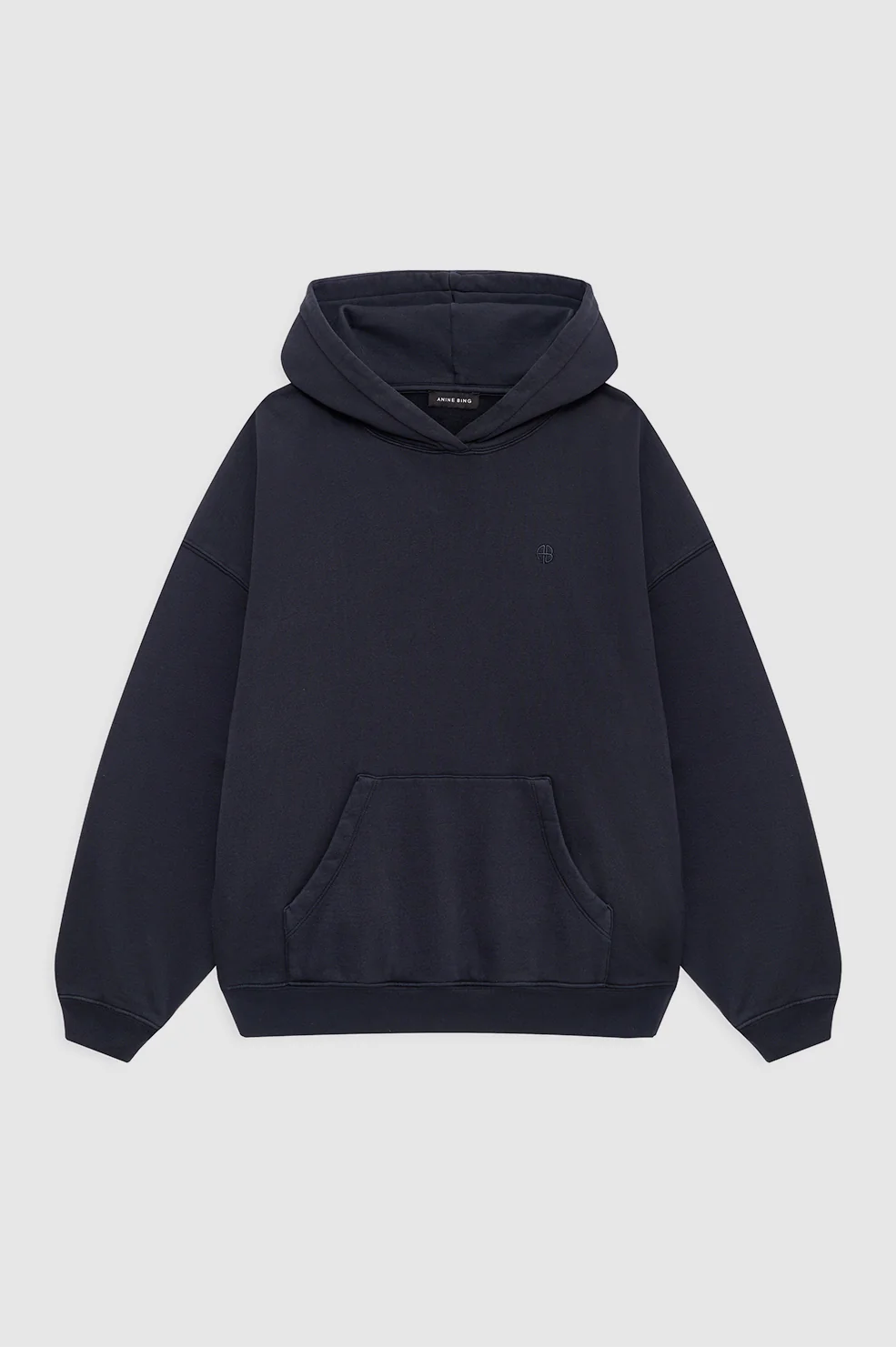 ANINE BING Harvey Sweatshirt Stencil Vintage Black